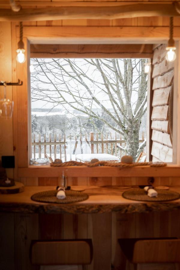 La Cabane Ofuro Villa Celles  Luaran gambar