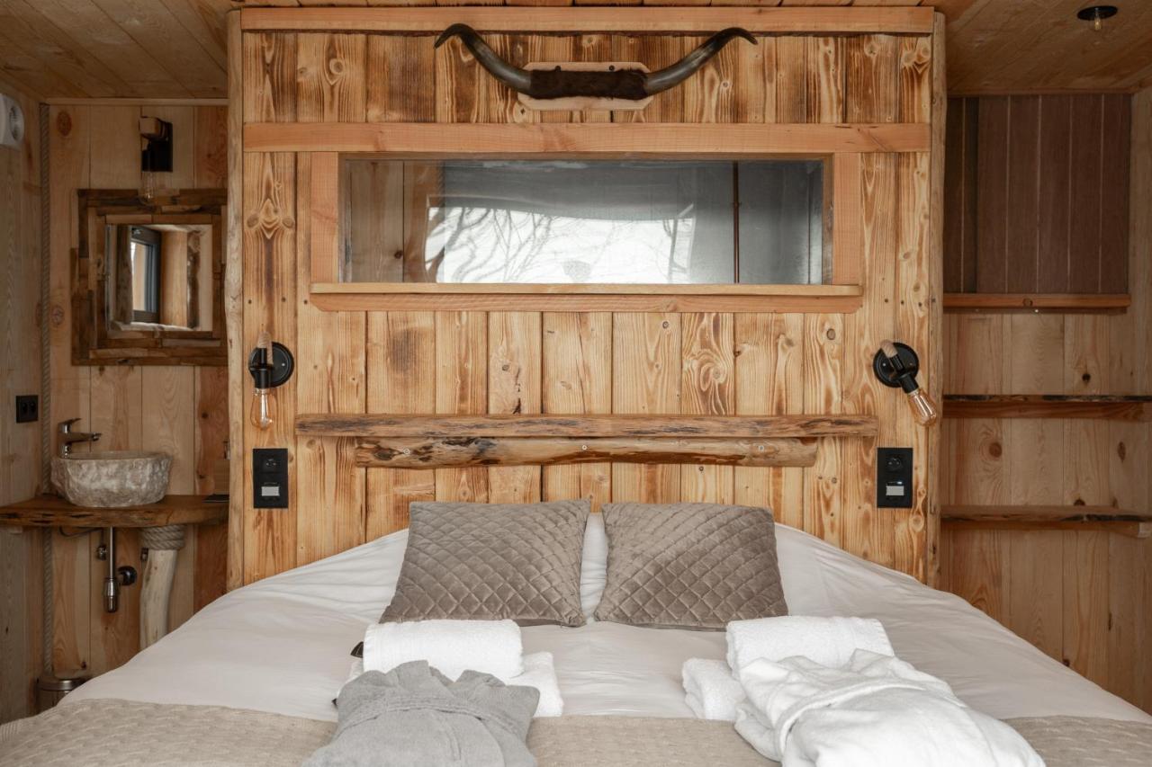 La Cabane Ofuro Villa Celles  Luaran gambar