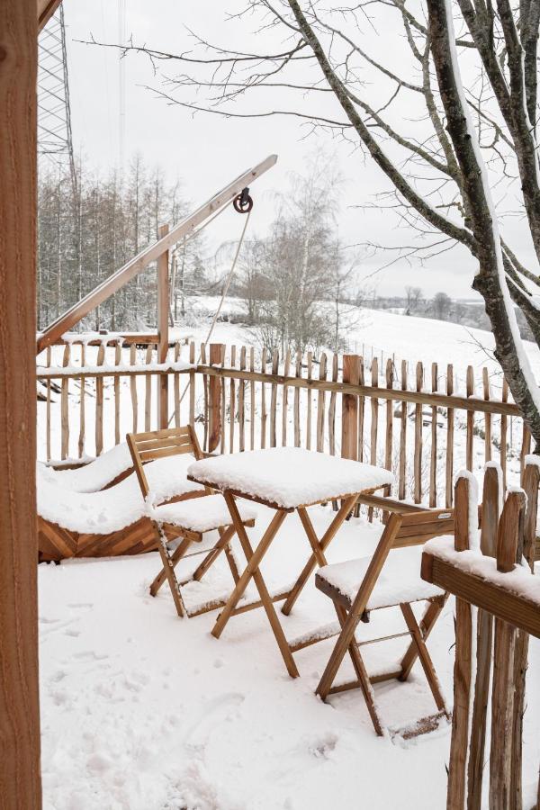 La Cabane Ofuro Villa Celles  Luaran gambar
