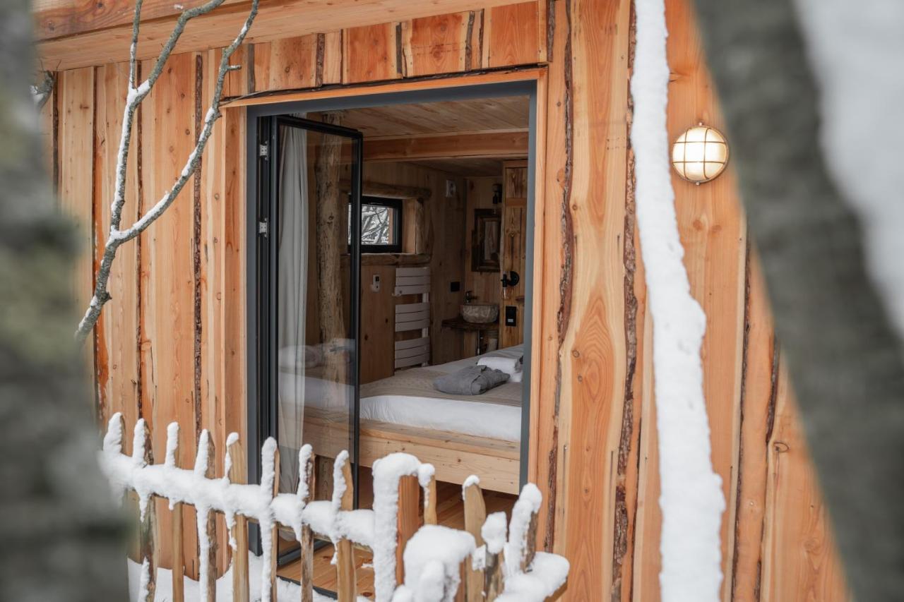 La Cabane Ofuro Villa Celles  Luaran gambar